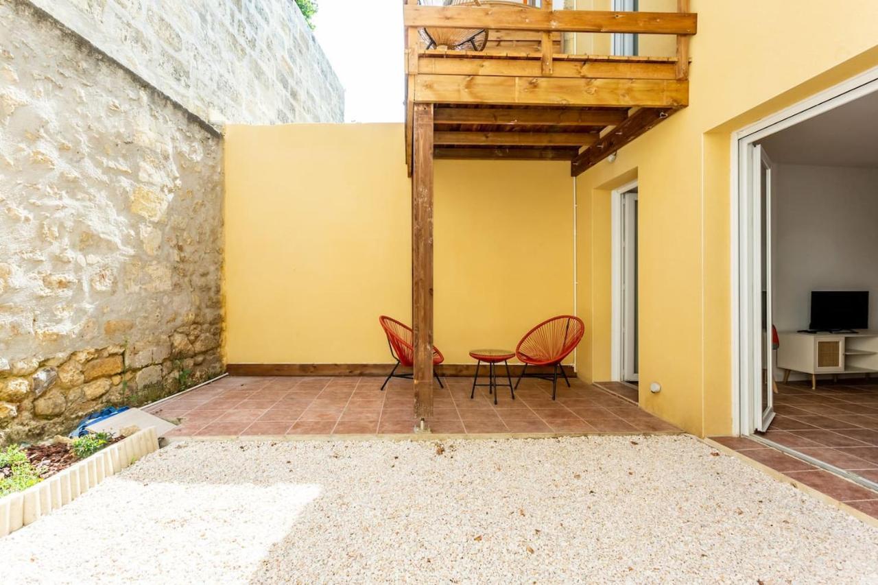 Joli Appartement Avec Jardin / Vieux-Lormont Esterno foto